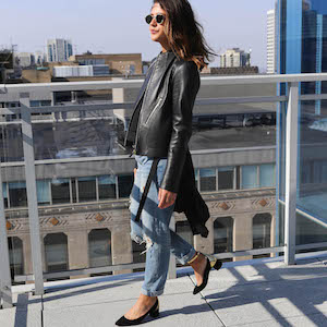 What Why Where: Leather + Denim - ChiCityFashion